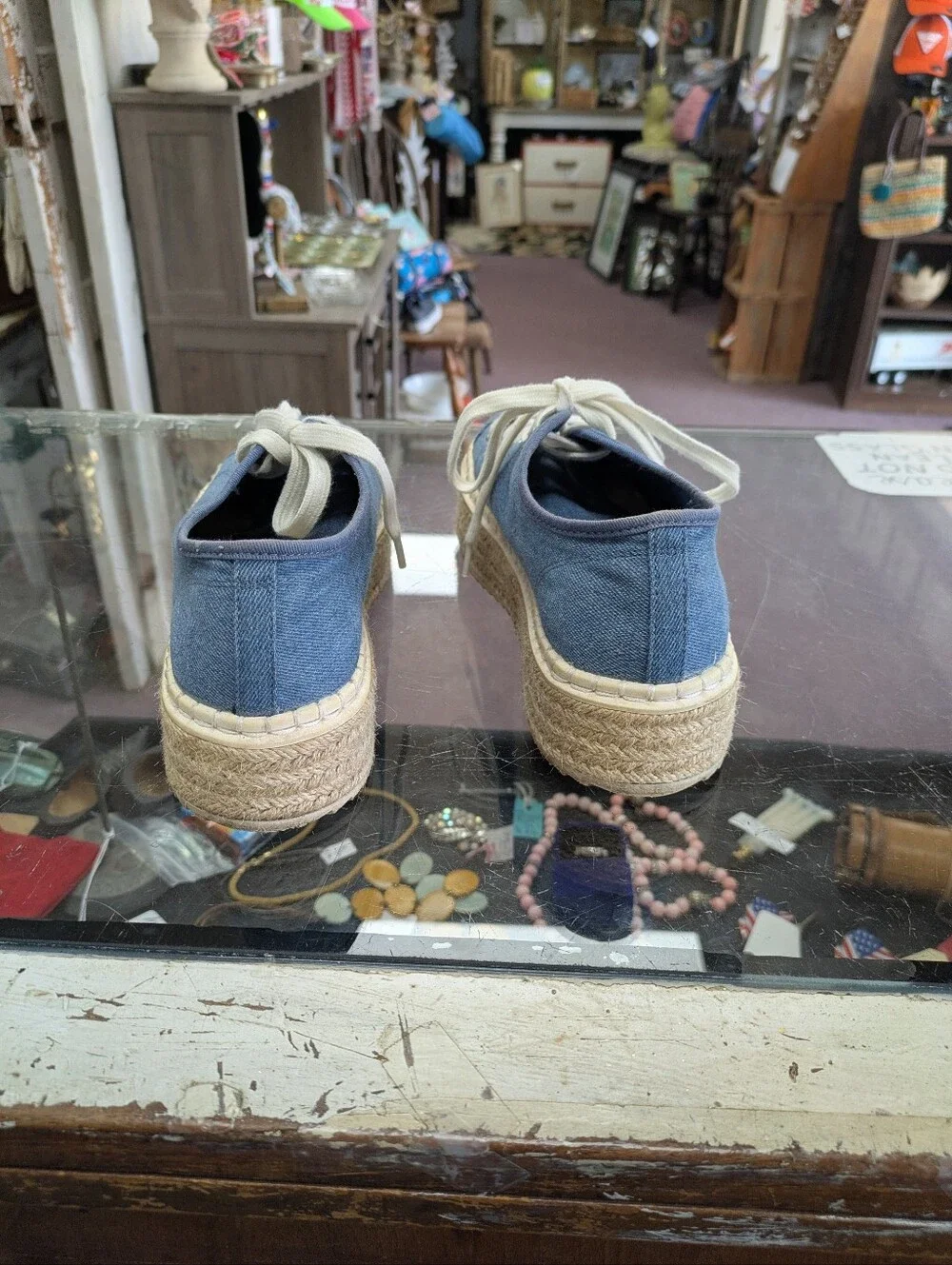 H&M Denim Espadrille Sneakers